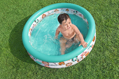 Pūstamasis vaikų baseinas žuvytės 102 cm PremiumLine 51008 - gaukdaugiau.lt