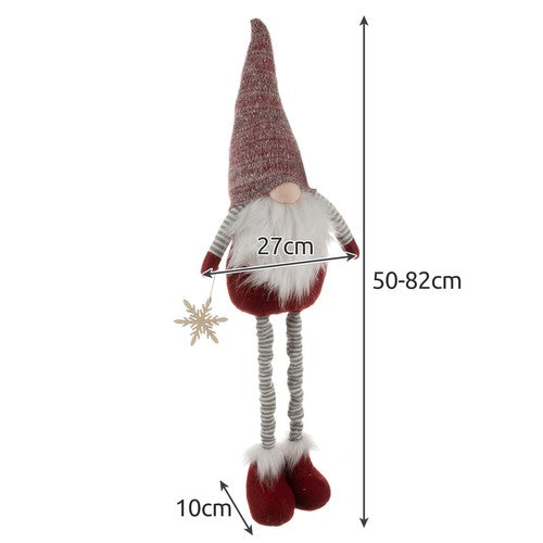 Kalėdinis elfas - teleskopinis 82cm - gaukdaugiau.lt