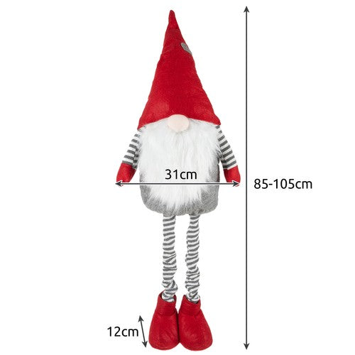Kalėdinis elfas - teleskopinis 90cm - gaukdaugiau.lt