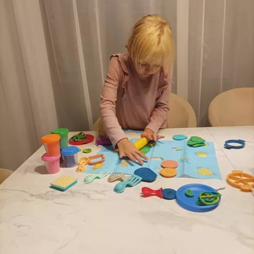 Plastikinė masė - rinkinys - gaukdaugiau.lt