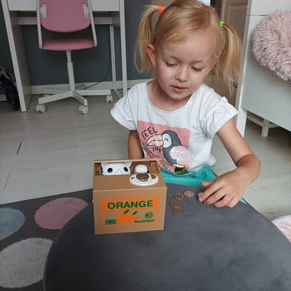 Baterija veikianti taupyklė - kačiukas - gaukdaugiau.lt