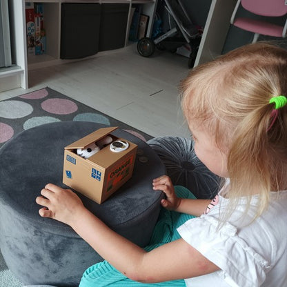 Baterija veikianti taupyklė - kačiukas - gaukdaugiau.lt