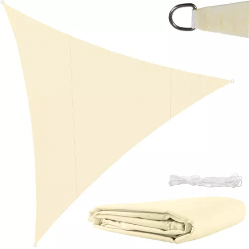 Šešėlių burė 4x4x4 smėlio spalvos - gaukdaugiau.lt