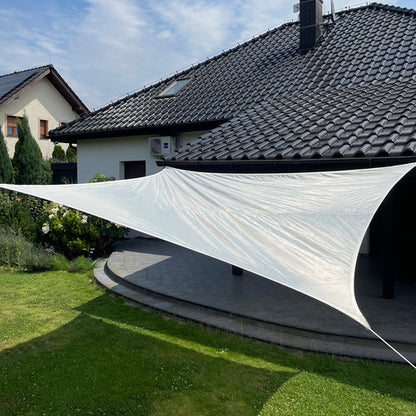 Saulės užuovėja 4x3 m - gelsvai ruda PremiumLine 23144 - gaukdaugiau.lt
