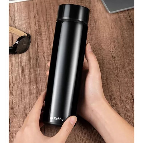 Terminis Puodelis Su LED Ekranu 500ml Juodas - gaukdaugiau.lt