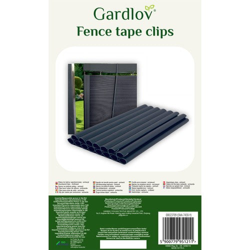 Gardų juostos spaustukai - antracitas 23709 - gaukdaugiau.lt