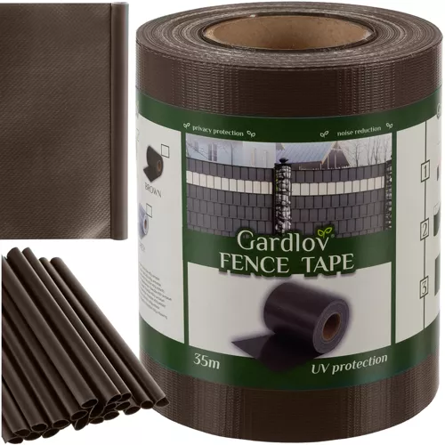 Tvorinė juosta 19cmx35m 450g/m2 ruda 23702 - gaukdaugiau.lt