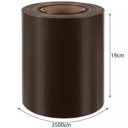 Tvorinė juosta 19cmx35m 450g/m2 ruda 23702 - gaukdaugiau.lt