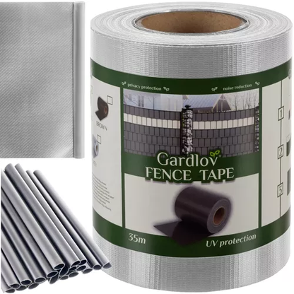 Sodo juosta 19cmx35m 450g/m2 pilka 23697 - gaukdaugiau.lt