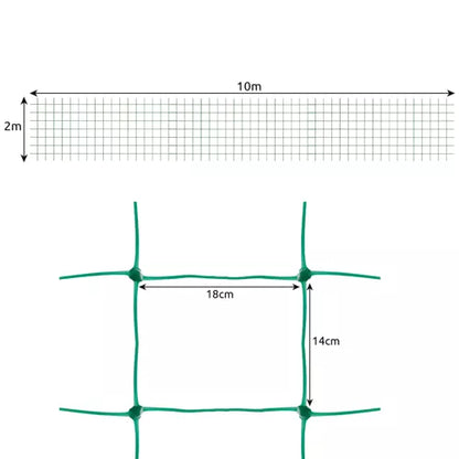 Tinklas - augalų atrama 2x10m Premium - gaukdaugiau.lt