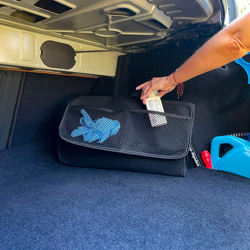 Bagažinės Organizatorius Veltinis 22l Su Velcro Užsegimu - gaukdaugiau.lt