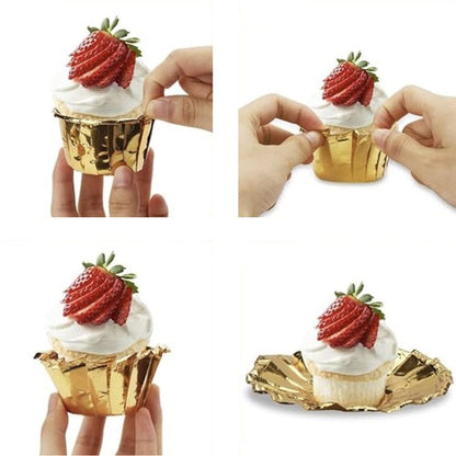 Muffin puodeliai - rinkinys 50vnt - gaukdaugiau.lt