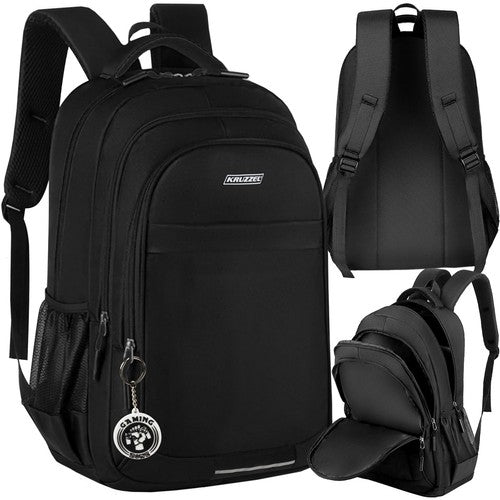 30L Kuprinė - Juoda Su Ergonomiškais Diržais - gaukdaugiau.lt