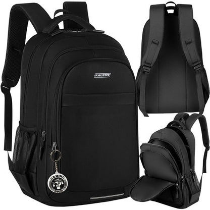 30L Kuprinė - Juoda Su Ergonomiškais Diržais - gaukdaugiau.lt