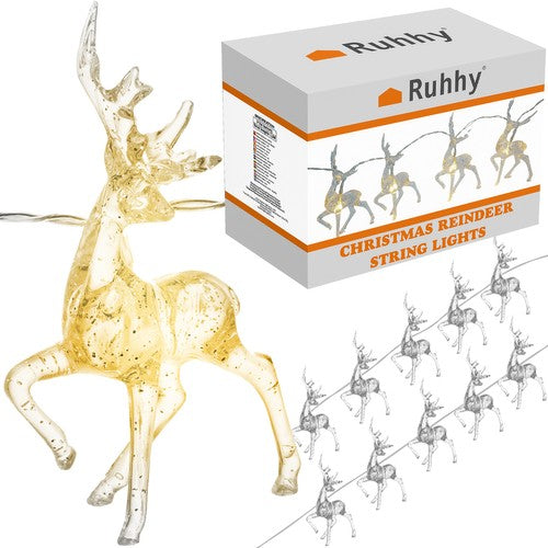 Kalėdinės lemputės - elniai PremiumLine 24955 - gaukdaugiau.lt