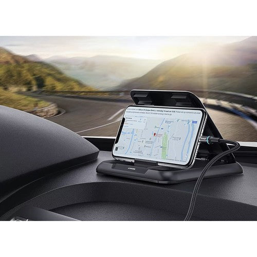 Automobilinio Telefono Laikiklis Su Reguliuojamu Kampu - gaukdaugiau.lt