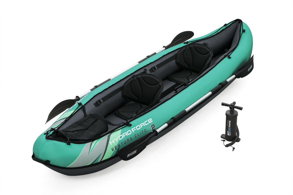 Dviejų asmenų pūstama baidarė 330 x 86 cm PremiumLine 65052 - gaukdaugiau.lt