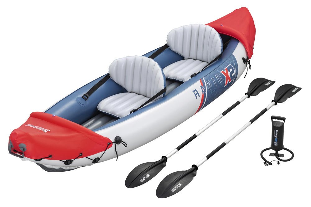 Dviejų asmenų pūstama baidarė 321 x 88 cm PremiumLine 65077 - gaukdaugiau.lt