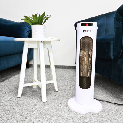 ADPro Šildymo ir Vėsinimo Ventiliatorius 2 in 1 su led ekranu - gaivus vėjas arba šilumos tiekimas - gaukdaugiau.lt