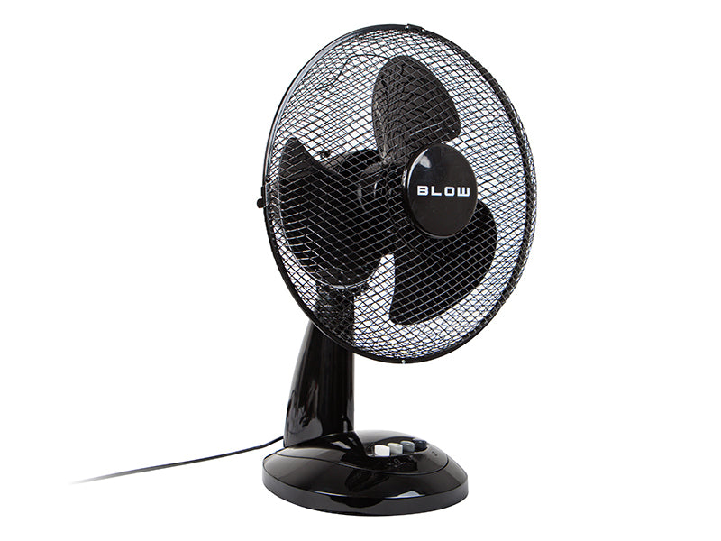 44-024# Stalo ventiliatorius 12"/30cm 40w juodas - gaukdaugiau.lt