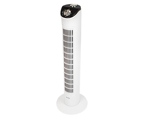 44-073# Stulpinis ventiliatorius 80w baltas - gaukdaugiau.lt