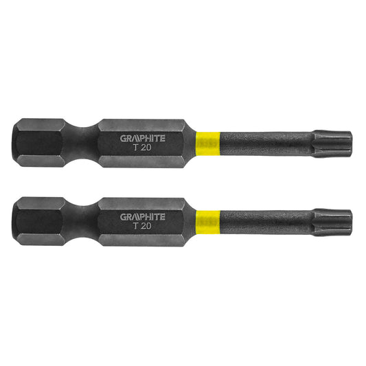 Smūginiai antgaliai TX20 x 50 mm, 2 vnt. - gaukdaugiau.lt