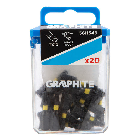 Smūginiai antgaliai TX10 x 25 mm, 20 vnt. - gaukdaugiau.lt