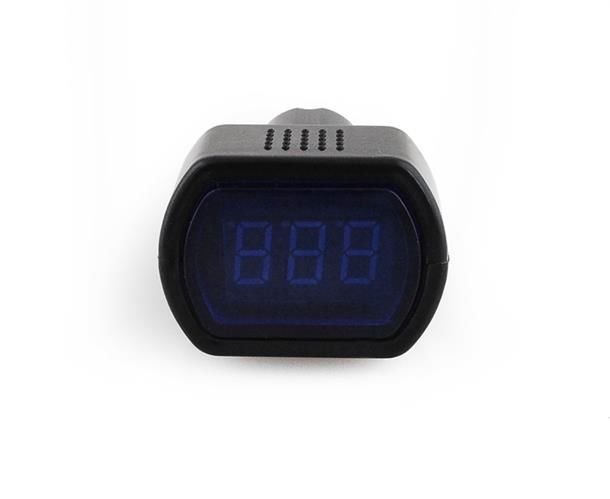 12V Voltmetras Su LED Ekranu Automobiliams 12V 24V - gaukdaugiau.lt