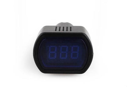12V Voltmetras Su LED Ekranu Automobiliams 12V 24V - gaukdaugiau.lt
