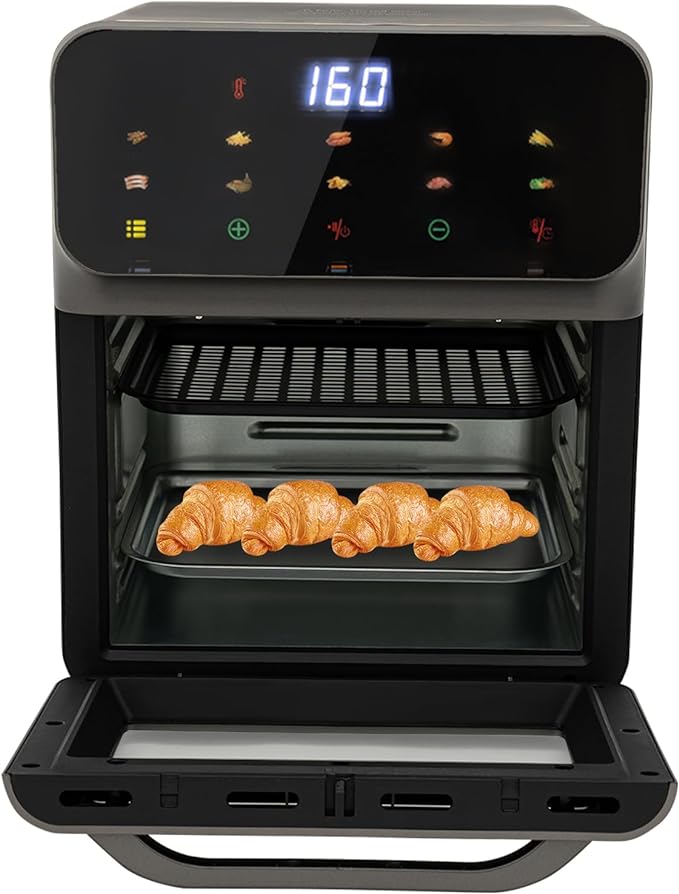 Karšto oro gruzdintuvė Su Jutikliniu Ekranu 1350W 8 l - gaukdaugiau.lt