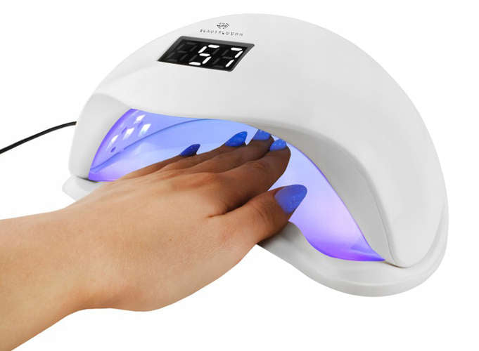 UV lempa 24 LED 48W + BeautyPro klipai - gaukdaugiau.lt