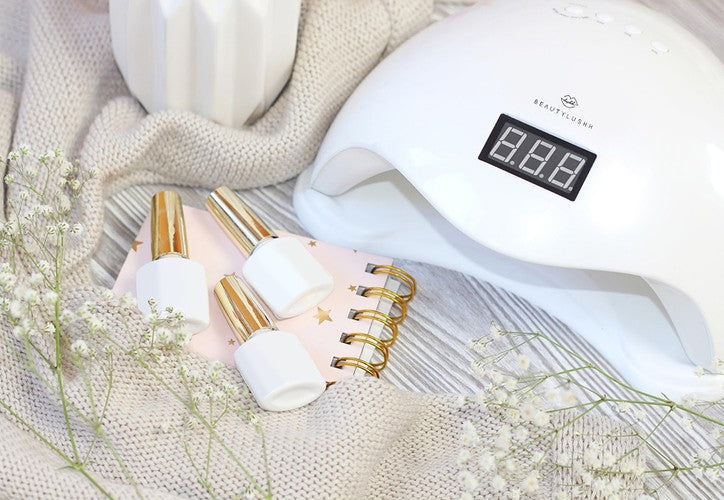 UV lempa 24 LED 48W + BeautyPro klipai - gaukdaugiau.lt