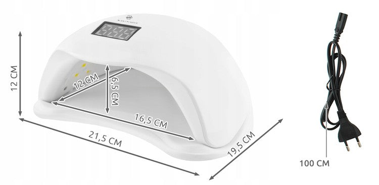 UV lempa 24 LED 48W + BeautyPro klipai - gaukdaugiau.lt