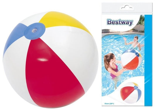 Vaikų paplūdimio pūstama kamuolys 51 cm PremiumLine 31021 - gaukdaugiau.lt