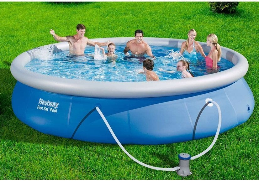 Sodo baseinas išsitempiantis 457 x 84 cm 9v1 PremiumLine 57313 - gaukdaugiau.lt
