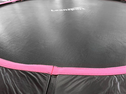 Trampolinas PremiumLine Max 12ft Juoda-Rožinė - gaukdaugiau.lt