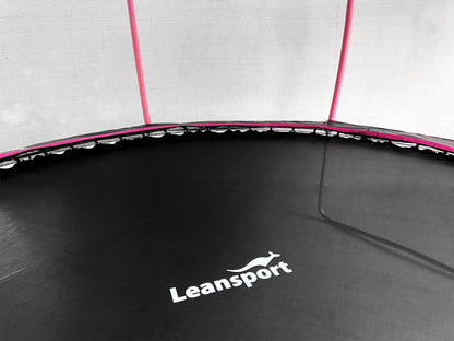 Trampolinas PremiumLine Max 12ft Juoda-Rožinė - gaukdaugiau.lt
