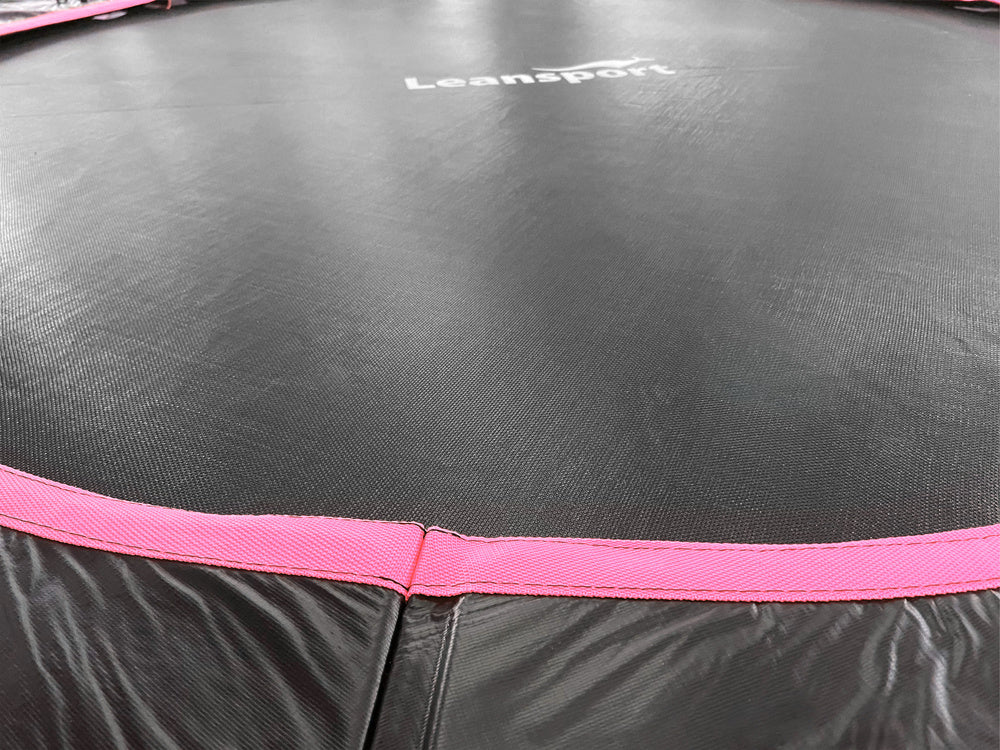 Trampolinas PremiumLine Max 14ft Juoda-Raudona - gaukdaugiau.lt