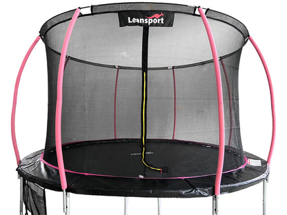 Trampolinas PremiumLine Max 14ft Juoda-Raudona - gaukdaugiau.lt