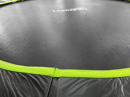 Trampolinas PremiumLine Max 14ft Juoda-Žalia - gaukdaugiau.lt