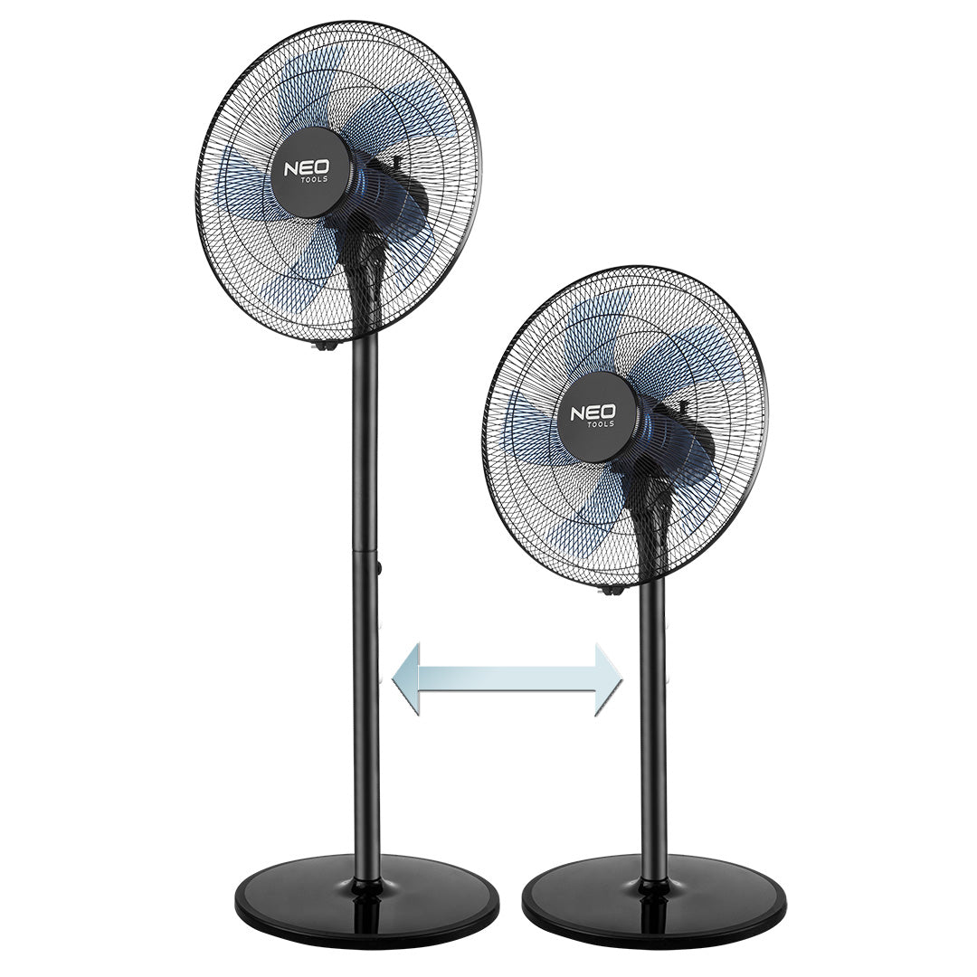 Grindinio ventiliatorius 50W, skersmuo 40 cm, 3 greičiai, osciliacija - gaukdaugiau.lt