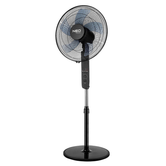 Grindinis ventiliatorius 45W, skersmuo 40 cm, 3 greičiai, osciliacija, nuotolinio valdymo pultas - gaukdaugiau.lt