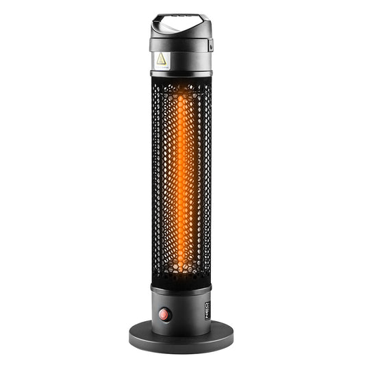 Stovėjantis šildytuvas 1000W, IP44, šildymo elementas anglies pluošto lempa - gaukdaugiau.lt