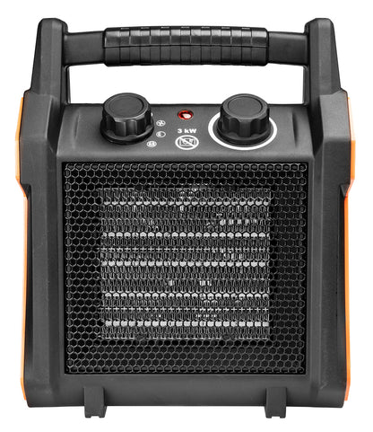 Keraminis PTC elektrinis šildytuvas, 3 kW, naujas modelis - gaukdaugiau.lt