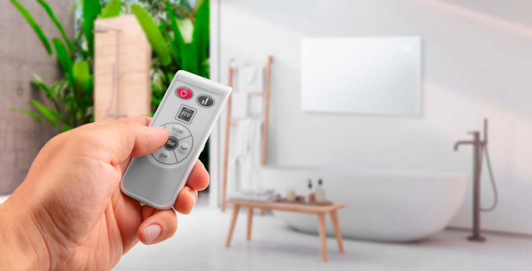 Elektrinis konvektorinis šildytuvas 1000W, IP24 - gaukdaugiau.lt