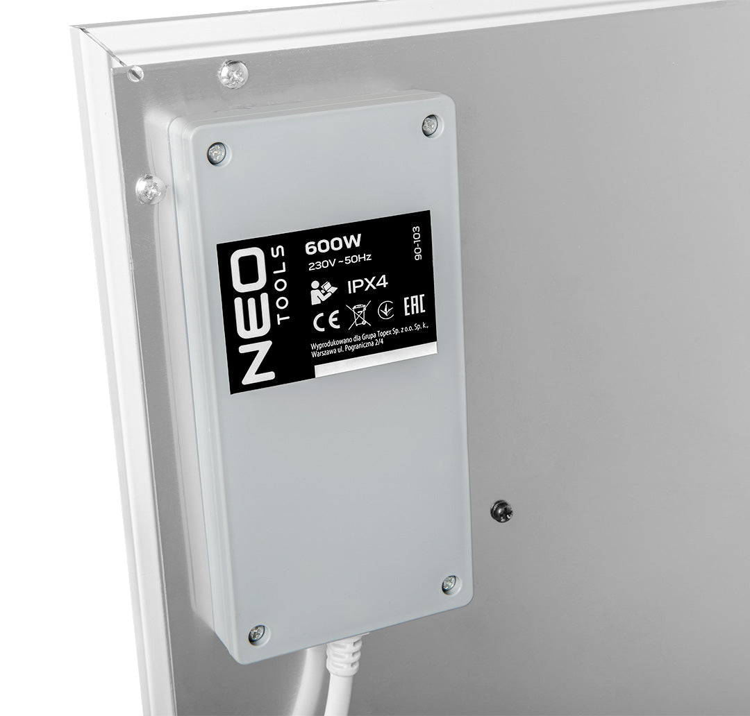 Šildymo panelė infraraudonųjų spindulių 600W - gaukdaugiau.lt