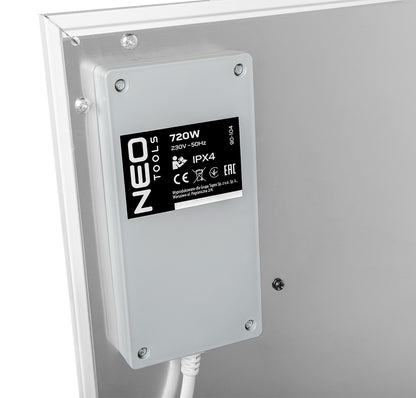 Šildymo infraraudonųjų spindulių panelė 720W - gaukdaugiau.lt