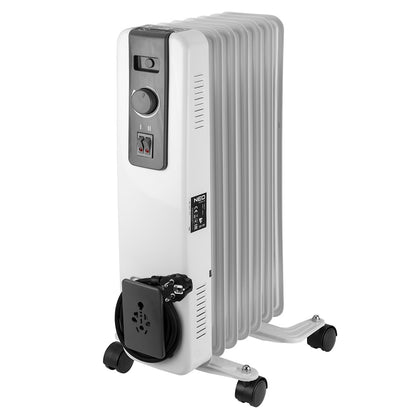 Alyvinis radiatorius 1500W 7 briaunos - gaukdaugiau.lt