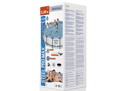 Sodo baseinas Rėminis 549 x 122 cm PremiumLine 56462 - gaukdaugiau.lt