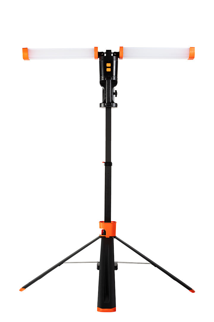 Dvigubas 360 laipsnių lempa 2x4300lm - gaukdaugiau.lt